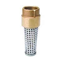 Foot Valve, 3/4 in FPT, Brass