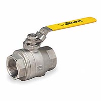 1" Sharpe 316 Stainless Steel Ball Valve - Threaded