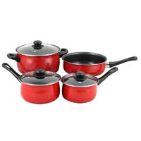 GH ARMADA 7PC COOKWARE SET RED