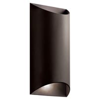 KICHLER OUTDOOR WALL 2LT LED