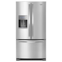 Whirlpool 25 cu. ft. Wide French Door Refrigerator | Stainless Steel