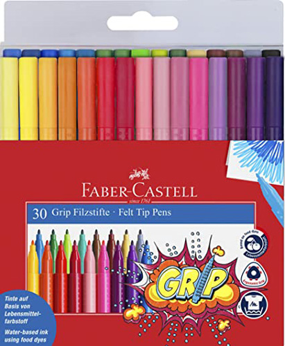 FELT TIP PEN SET 100PCS ASST