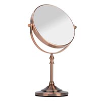 MIRROR METAL STANDING DBLE SIDED