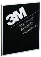 3M Tri-M-ite 02006 Abrasive Sheet, 240-Grit, Medium, Silicone Carbide, Black