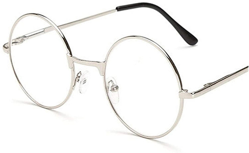 READING GLASSES ROUND METAL 150