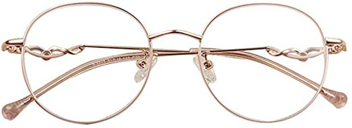 READING GLASSES ROUND METAL 250