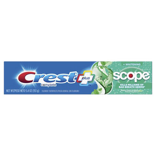 crest fresh mint gel toothpaste