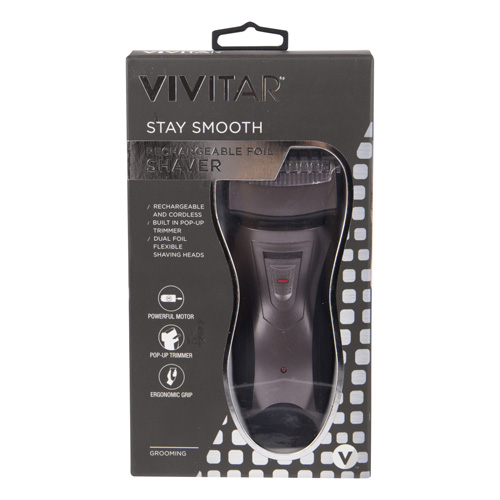 VIVITAR 2 HEAD FOIL SHAVER