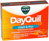 DAYQUIL COLD&FLU LIQUI CAPS 16CT
