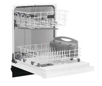 24" Built-In Dishwasher, White