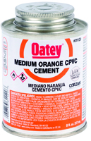 Oatey 31129 Solvent Cement, Orange, 8 oz Can