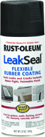 RUST-OLEUM LeakSeal 265494 Flexible Sealer Black, 12 oz Aerosol Can