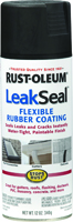 RUST-OLEUM LeakSeal 265494 Flexible Sealer Black, 12 oz Aerosol Can