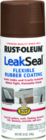 RUST-OLEUM LeakSeal 267976 Flexible Sealer Brown, 12 oz Aerosol Can