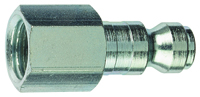 Tru-Flate 12-135 T-Style Plug, 1/4 in FNPT, Steel
