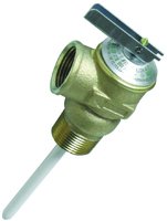 CAMCO 10473 Relief Valve, 3/4 in NPT, 150 psi Operating, Brass