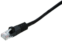 Zenith PN10255EB Network Cable, 5e Category Rating, Black Sheath