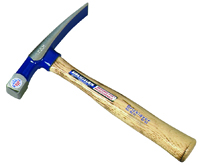 Vaughan BL24 Bricklayer Hammer, 24 oz, HCS Head, 11-1/2 in OAL