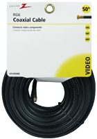 Zenith VG105006B Coaxial Cable, 18 AWG