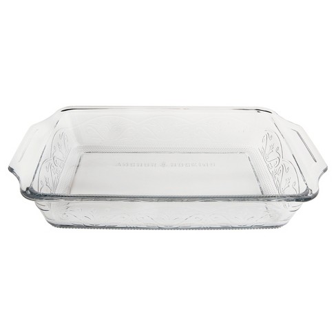 AH LAUREL BAKE DISH CLEAR 3QT
