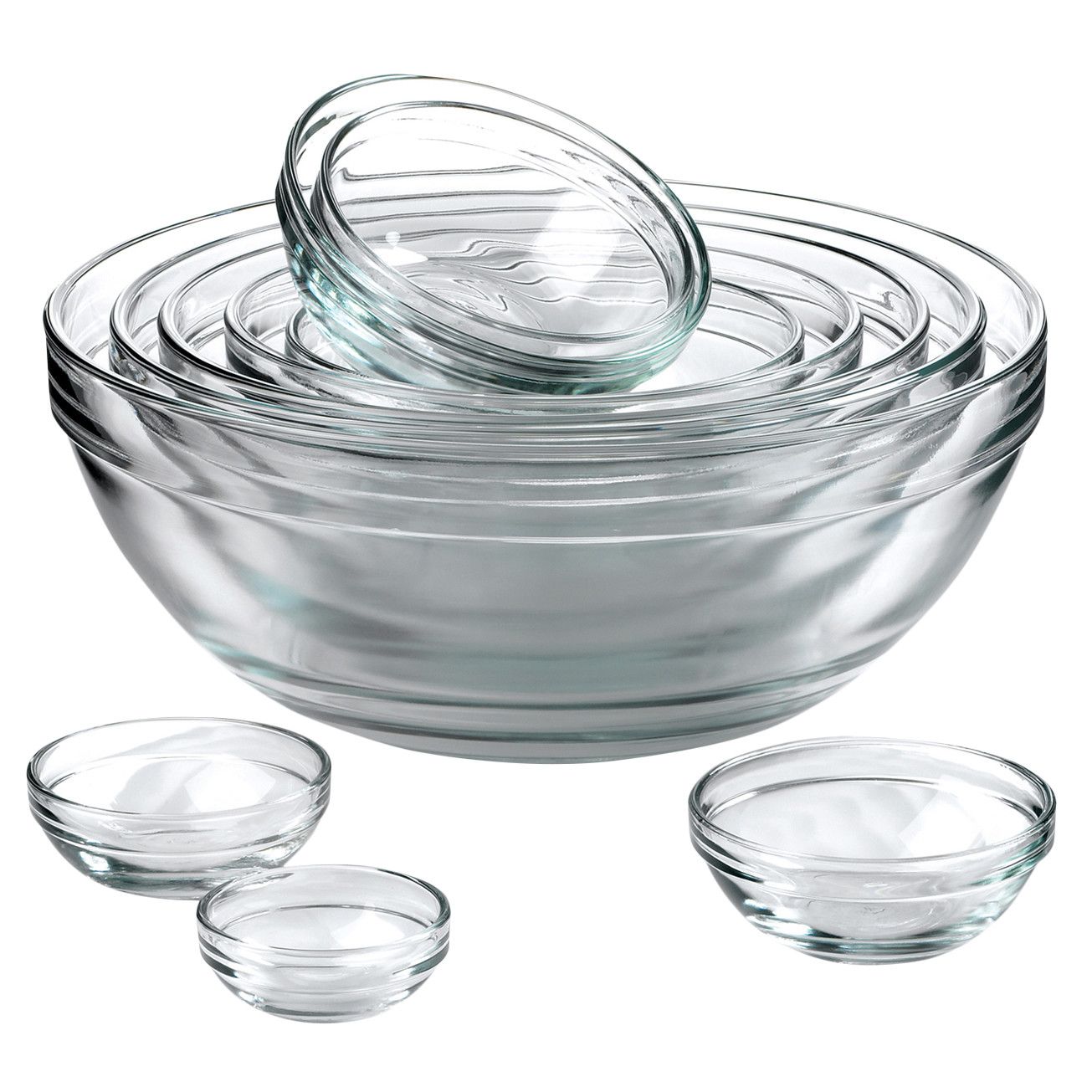 AH 10PC NESTED MIXING BOWL SET