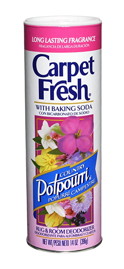 Carpet Fresh Rug and Room Deodorizer with Baking Soda 14 oz Country