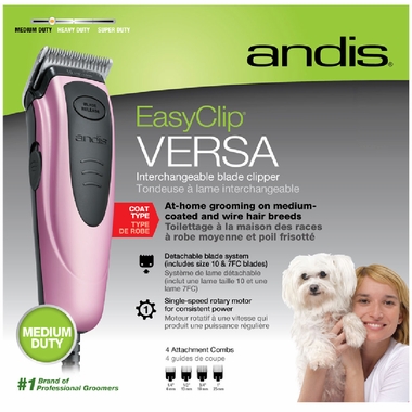 ANDIS VERSA 12PC TRIMMER KIT BLU