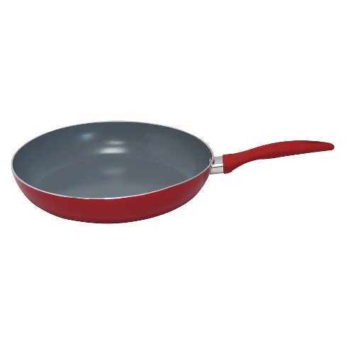 8" NON-STICK FRY PAN RED