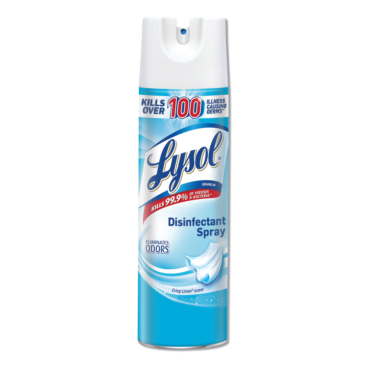 Lysol Disinfectant Aerosol Spray Crisp Linen Scent 19oz