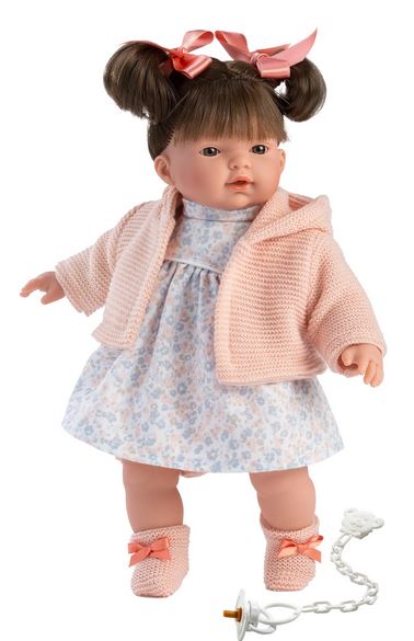 LLORENS MIA SOFT CRYING BABY 13"