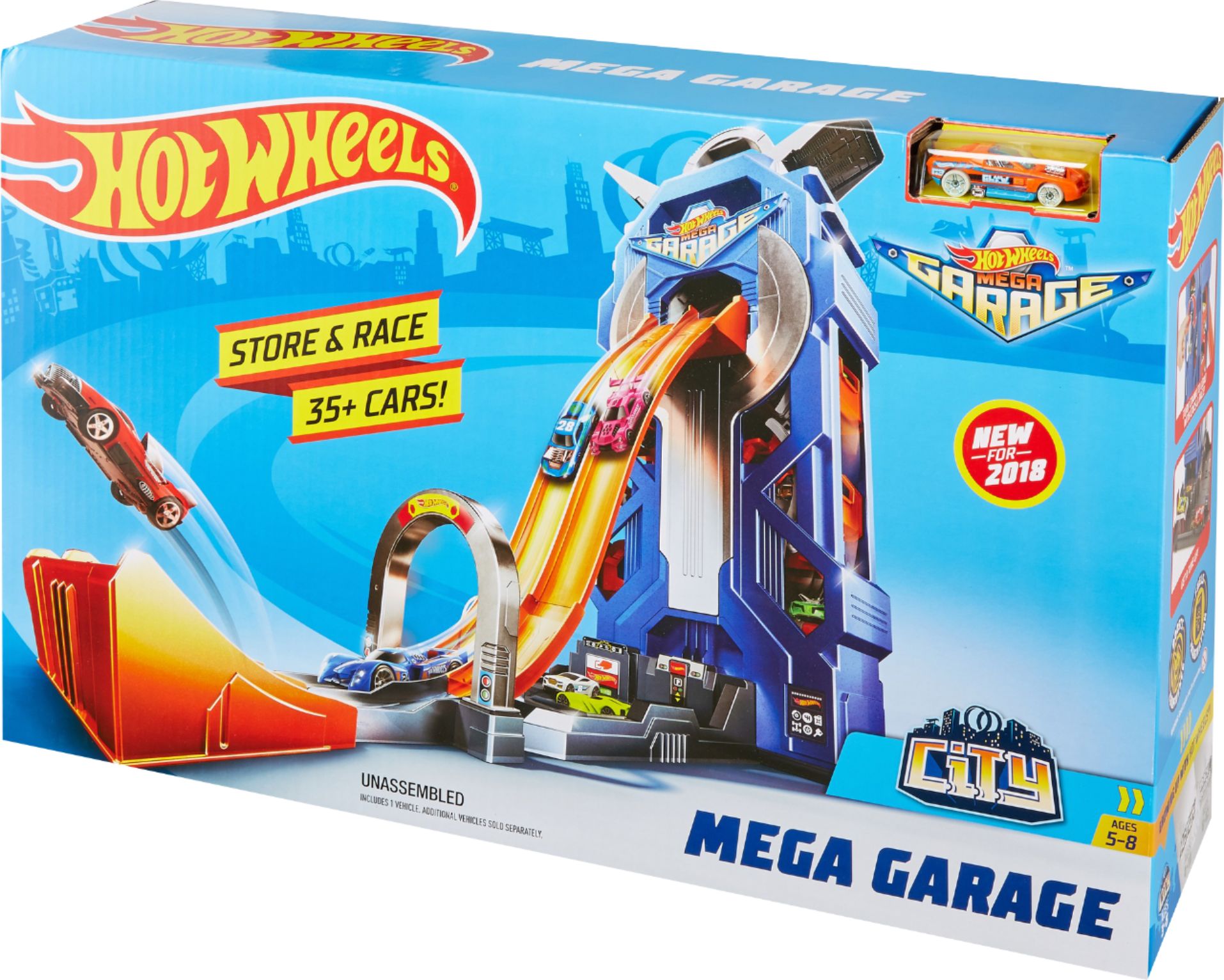Hot Wheels City Mega Garage Play Set