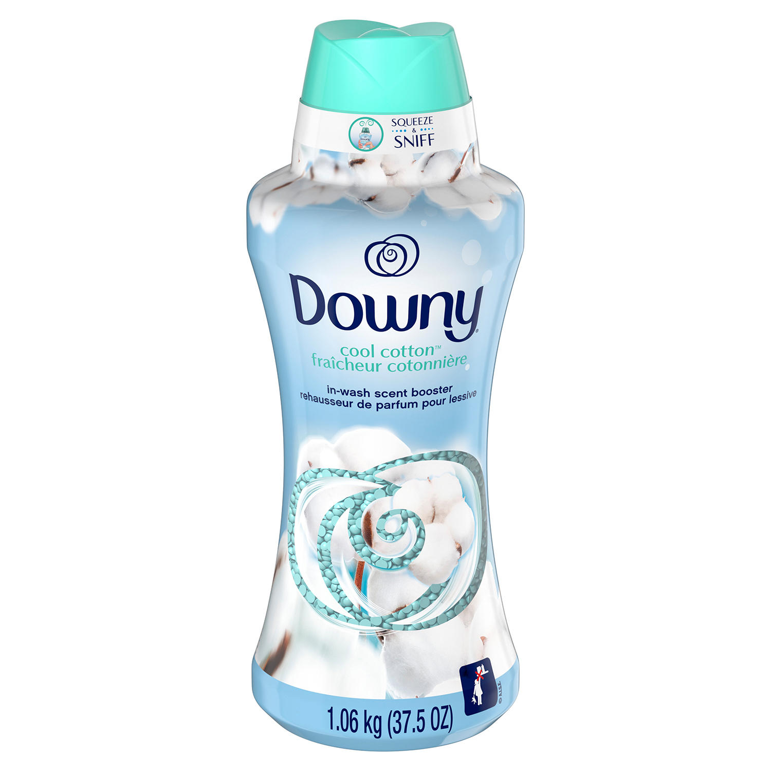 Downy In-Wash Scent Booster Beads, Cool Cotton Scent (37.5 Ounce)