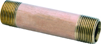 Anderson Metals 38300-1635 Pipe Nipple, 1 in NPT, 3-1/2 in L