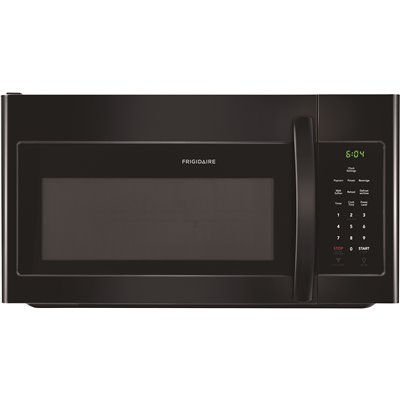 OVER THE RANGE MICROWAVE BLK 1.6