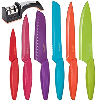 F&W 8PC KNIFE SET MULTI OYSTER