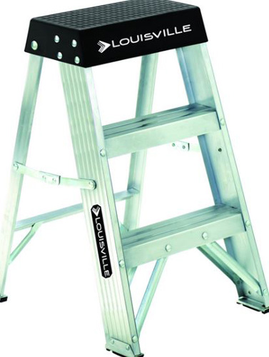 STEP LADDER ALUM 300LB 2FT