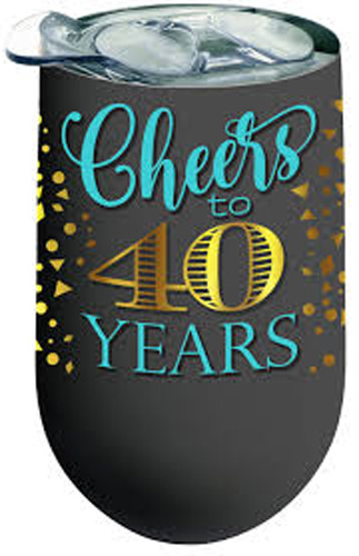 WINE TUMBLERS SS CHEERS 40