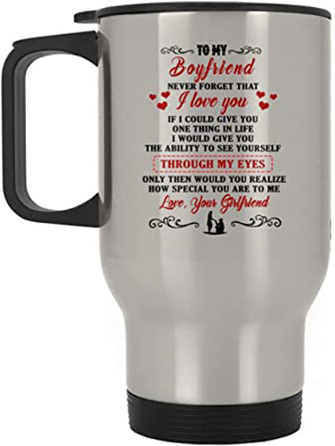 TRAVEL MUG LOVE YOU 14Z