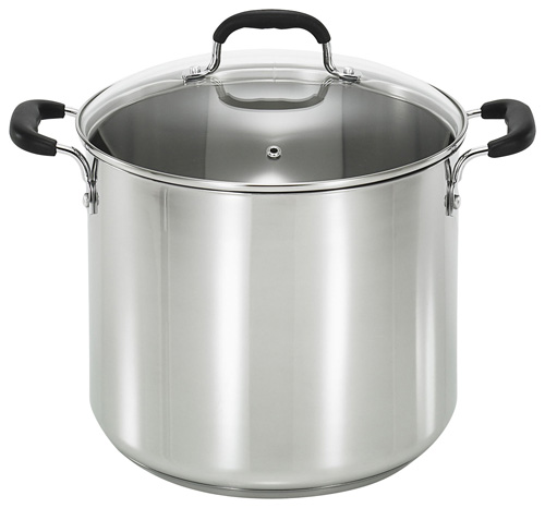 T-Fal Stainless Steel Stockpot | 12Qt