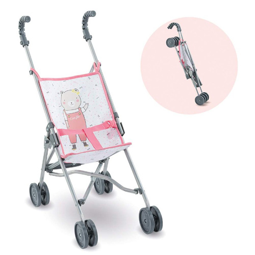 Corolle Umbrella Doll Stroller, Pink