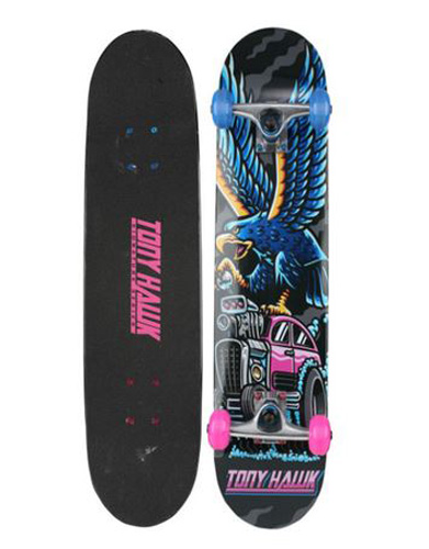 Tony Hawk 31" Popsicle Complete Skateboard with Pro Aluminum Trucks