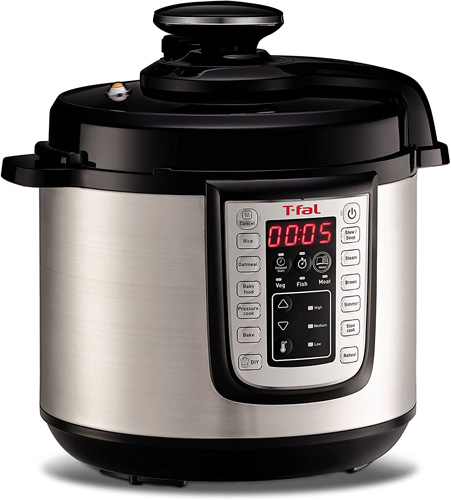 T-FAL ELECTR PRESSURE COOKER 6QT