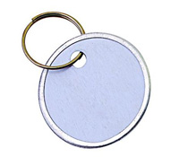 KEYTAG PAPER W/SPLIT RING BULK