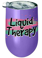 WINE TUMBLERS SS LIQUID THERAPY