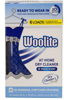 WOOLITE DRY CLEAN AT HOME 6PK