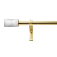 TBD CURTAIN ROD EXT MARBLE 28-48