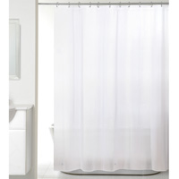 PEVA SHOWER LINER LITE CLEAR