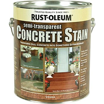 SIENNA EXTERIOR CONCRETE SEMI-TRANSPARENT STAIN