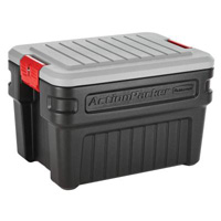 Rubbermaid ActionPacker RMAP240000 Storage Box, 24 gal Capacity, Plastic,