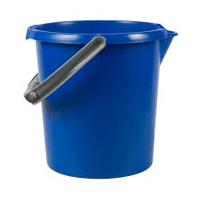 MOP BUCKET PLASTIC W/HANDLE